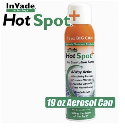 InVade Hot Spot + Plus (1-CASE of 12 CANS) 19oz