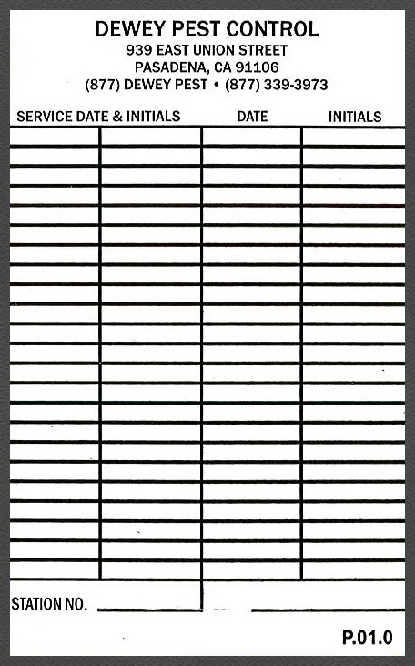 Service Date Labels      P-01.0