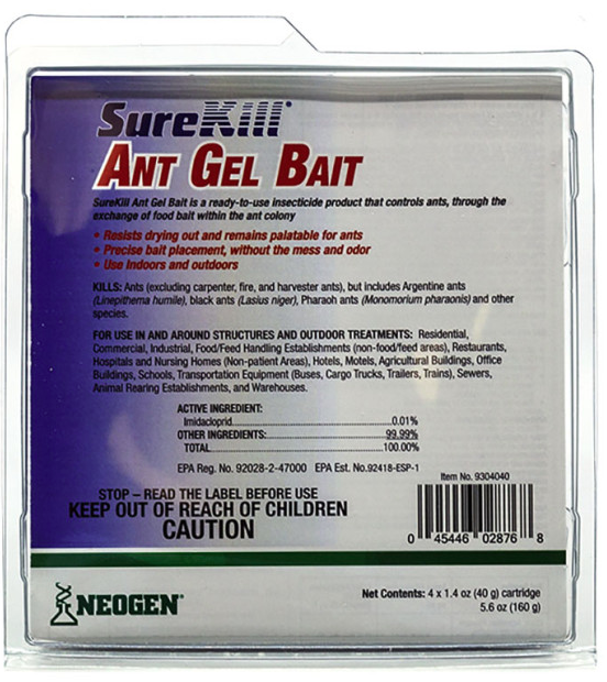 SureKill Ant Gel Bait  (4 x 40g syringes)