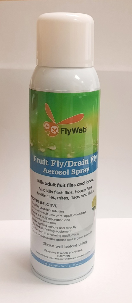 Gardner Flyweb Fruit Fly/Drain Fly Aerosol Spray (14oz)