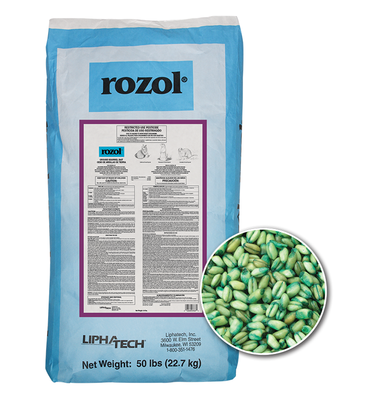 Rozol Ground Squirrel Bait (25lbs)