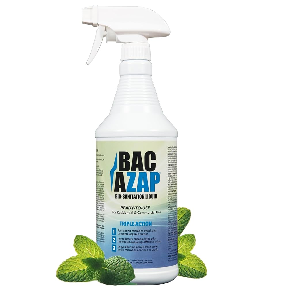 Bac-Azap Odor Eliminator - 1 qt