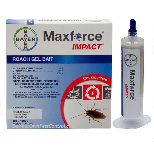 Maxforce Impact Roach Gel Bait.