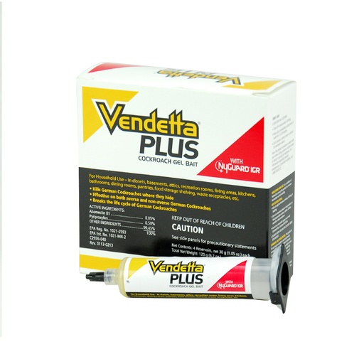 Vendetta Plus Box Gel Bait (4 x 30g) Tubes