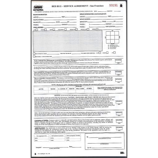 [P-21.0] Service Agreement Book (S.F Only)        P-21.0