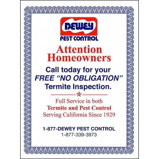 [P-37.4] Homeowners Free Termite Inspection Certificate  P-37.4  