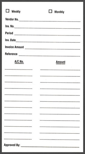 [O-100.0] Vendors/Bill Pay Slip       O-100.0 