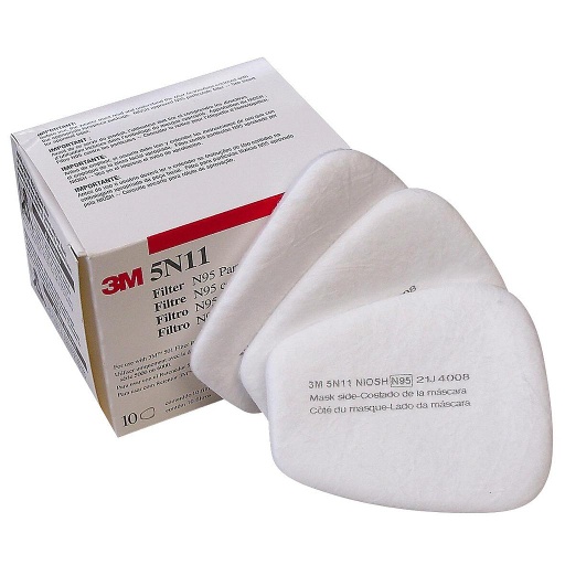 Respirator 3M Prefilters 5N11 (Box of 10)