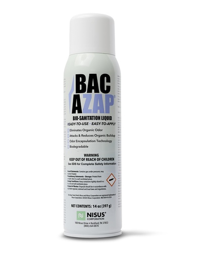 Bac-Azap Bio-Sanitization Liquid 14oz